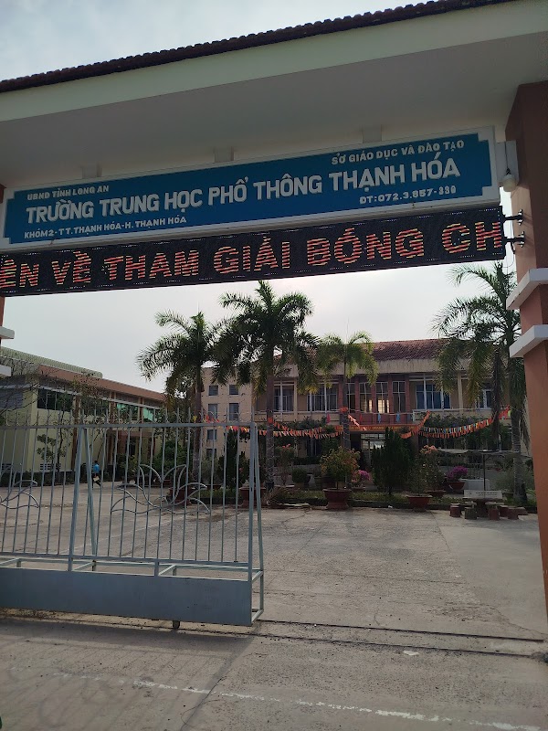 Trung học phổ thông Thạnh Hoá