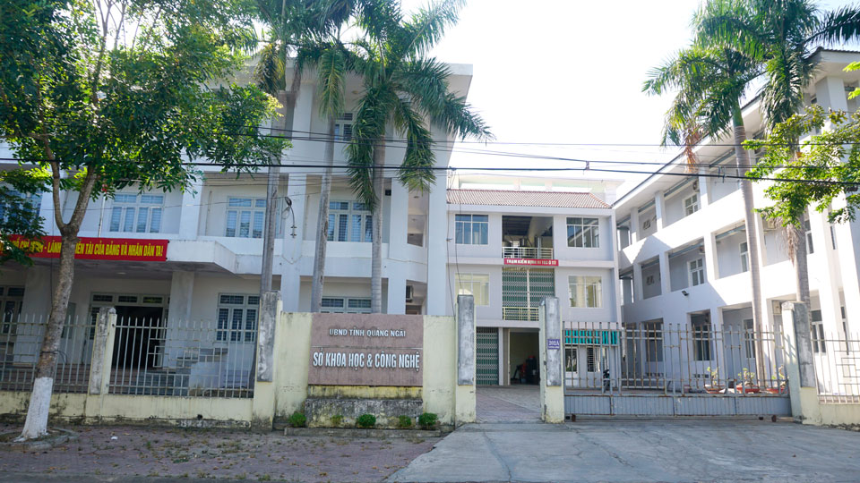 Sở Khoa Học Và Công Nghệ Tỉnh Quảng Ngãi