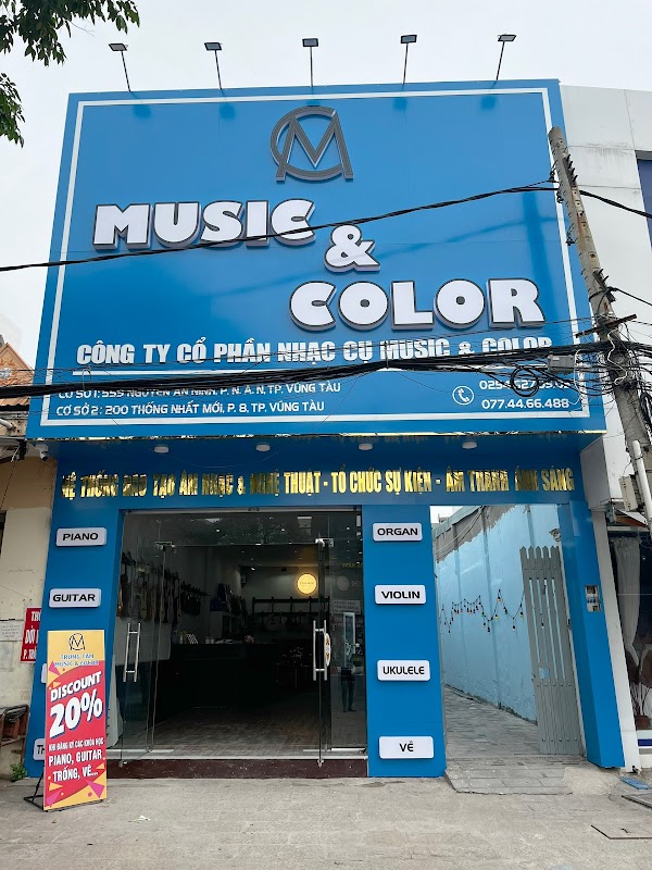 TRUNG TÂM ÂM NHẠC MUSIC & COLOR – CƠ SỞ 2