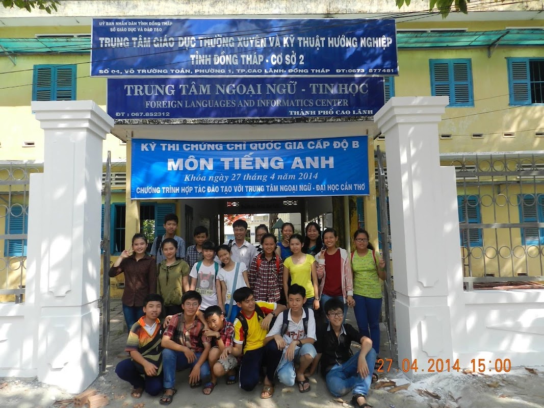 Trung tâm Giáo dục thường xuyên Tỉnh Đồng Tháp-Cơ Sở 2