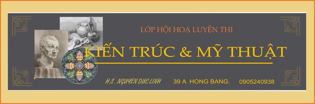 Lớp Hội Họa Luyện Thi Kiến Trúc – Mỹ Thuật – lớp dạy vẽ uy tín tại nha trang
