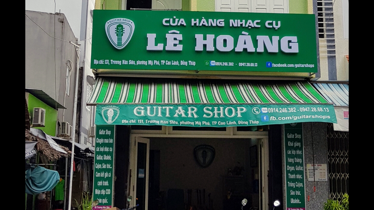 NHẠC CỤ LÊ HOÀNG – GUITAR CAO LÃNH