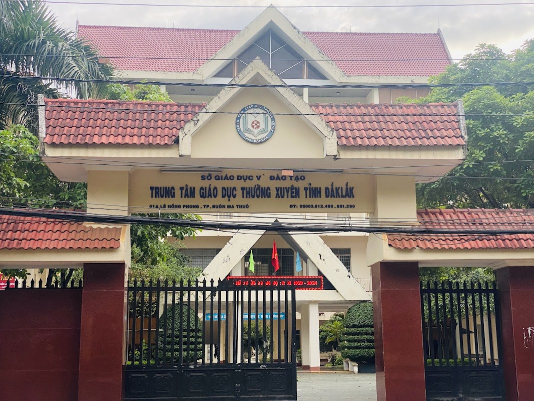 Trung tâm GDTX tỉnh Đắk Lắk