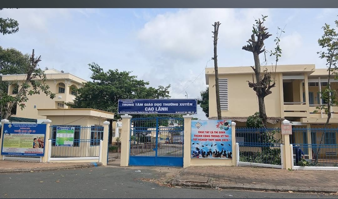 Trung tâm Giáo dục thường xuyên tỉnh Đồng Tháp – Cơ sở 1