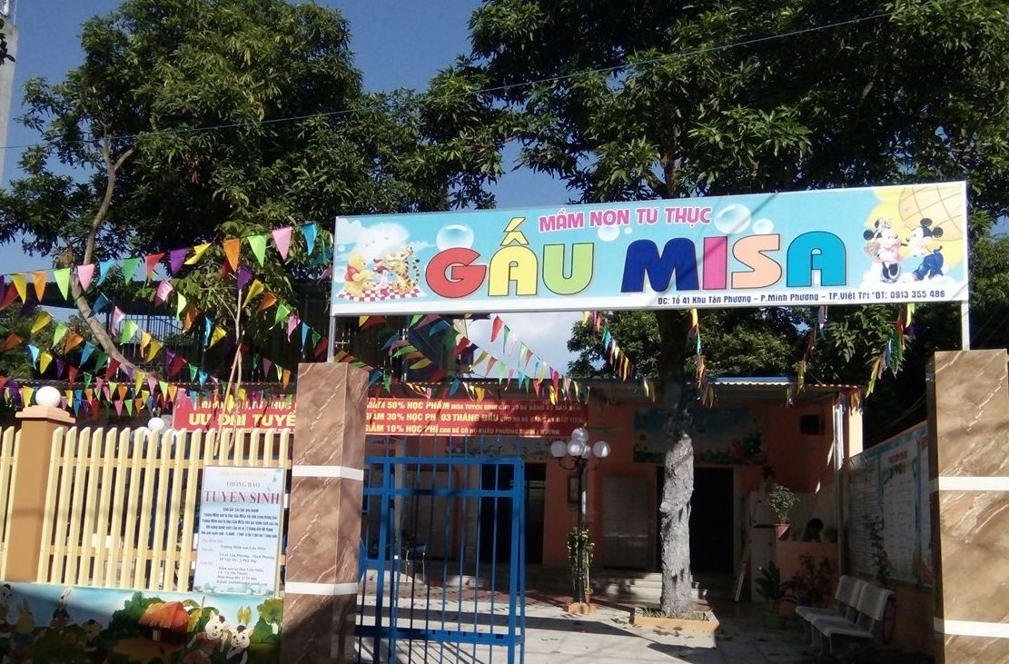 Gấu Misa Mầm Non Tư Thục