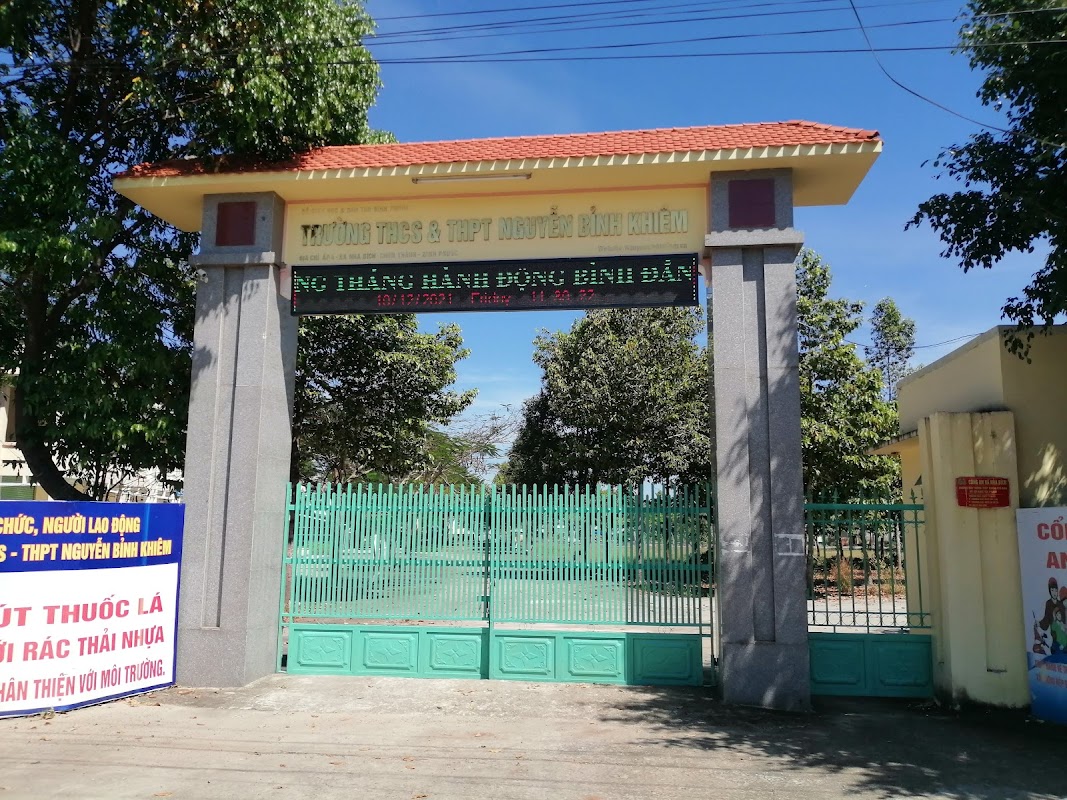 Trường THCS & THPT Nguyễn Bỉnh Khiêm